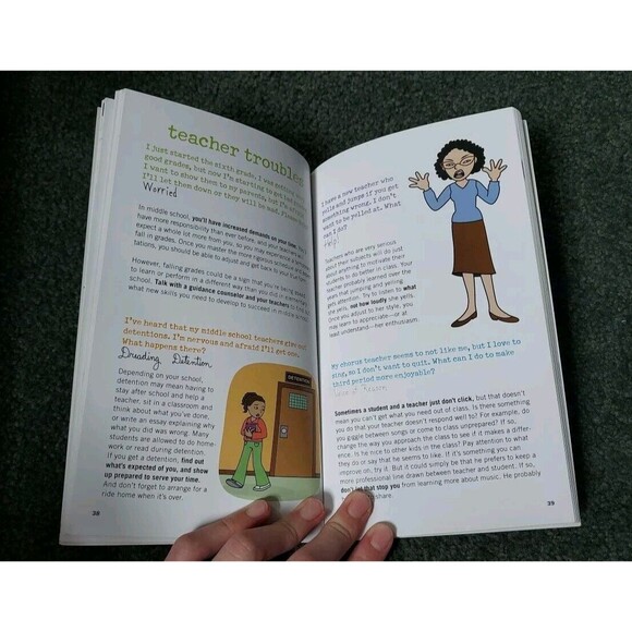 American Girl Book - A Smart Girl's Guide to Starting Middle School Paperback - Picture 5 of 5